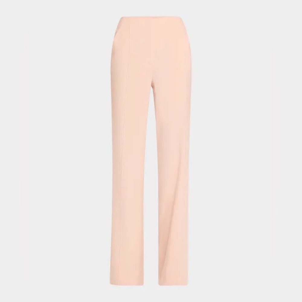 Pinko Linen Slit Cuff Flare Pants Size 6 NWOT